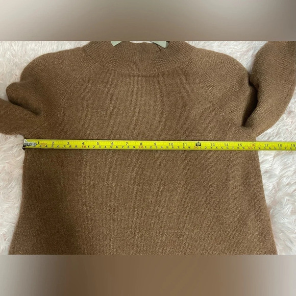 Loft Wool Blend Mock Neck Pullover Long Sleeve Sweater Women’s Size Small Petite - Picture 10 of 10